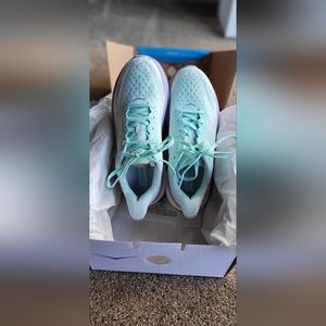 Women's Hoka Clifton 9 RD Running Shoes + a free cleanser of your choice